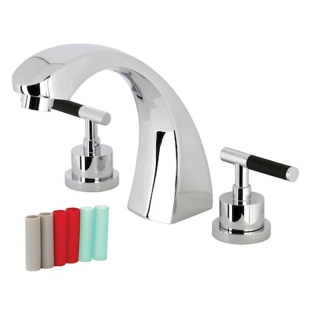 Kingston Brass KS4361CKL Roman Tub Faucet, Polished Chrome KS4361CKL